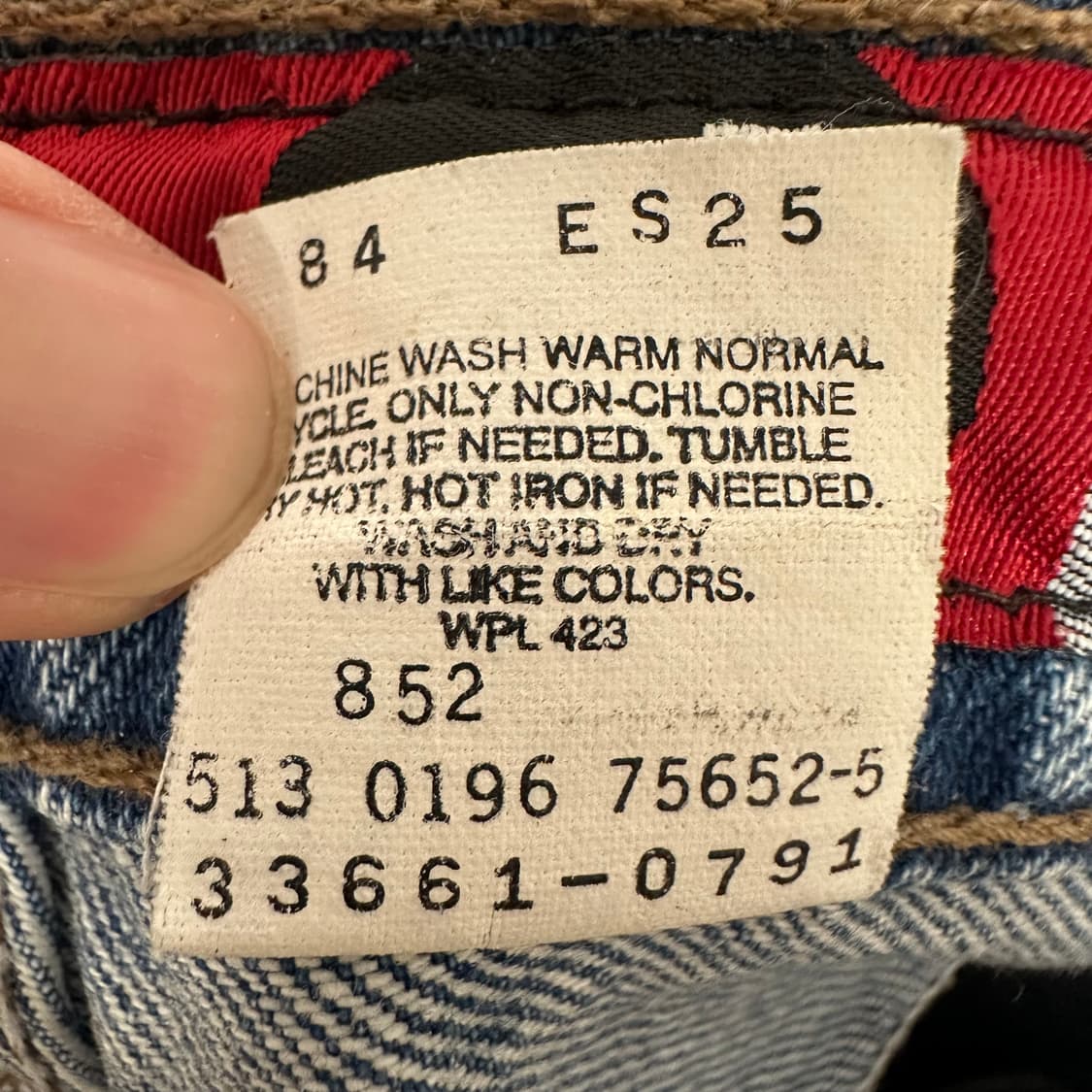 90’s 리바이스 실버탭 원턱 데님쇼츠 상품이미지10