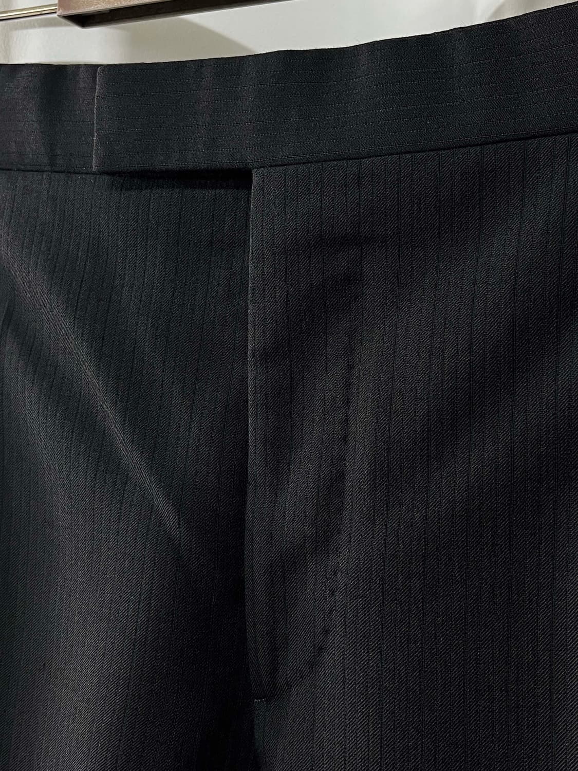 폴로 랄프로렌 이태리 메이드 블랙라벨 어드저스트 트라우저 울 팬츠 상품이미지6