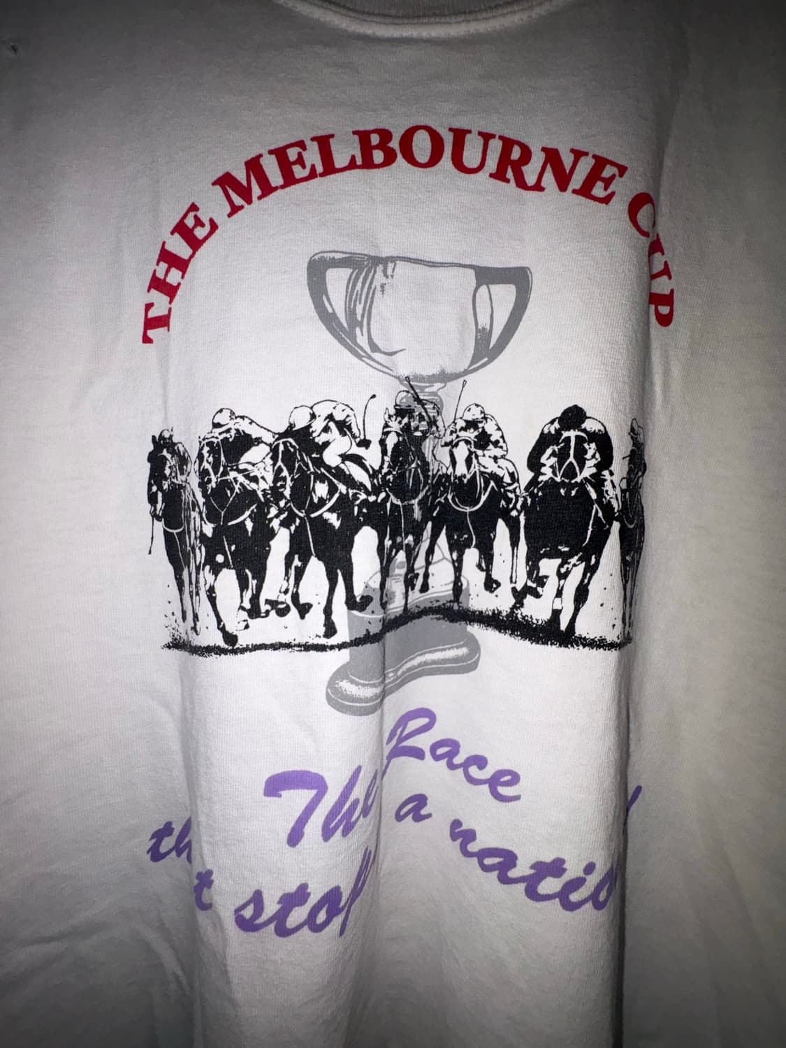 90‘s Horse Race cup 티셔츠 (M) 상품이미지4