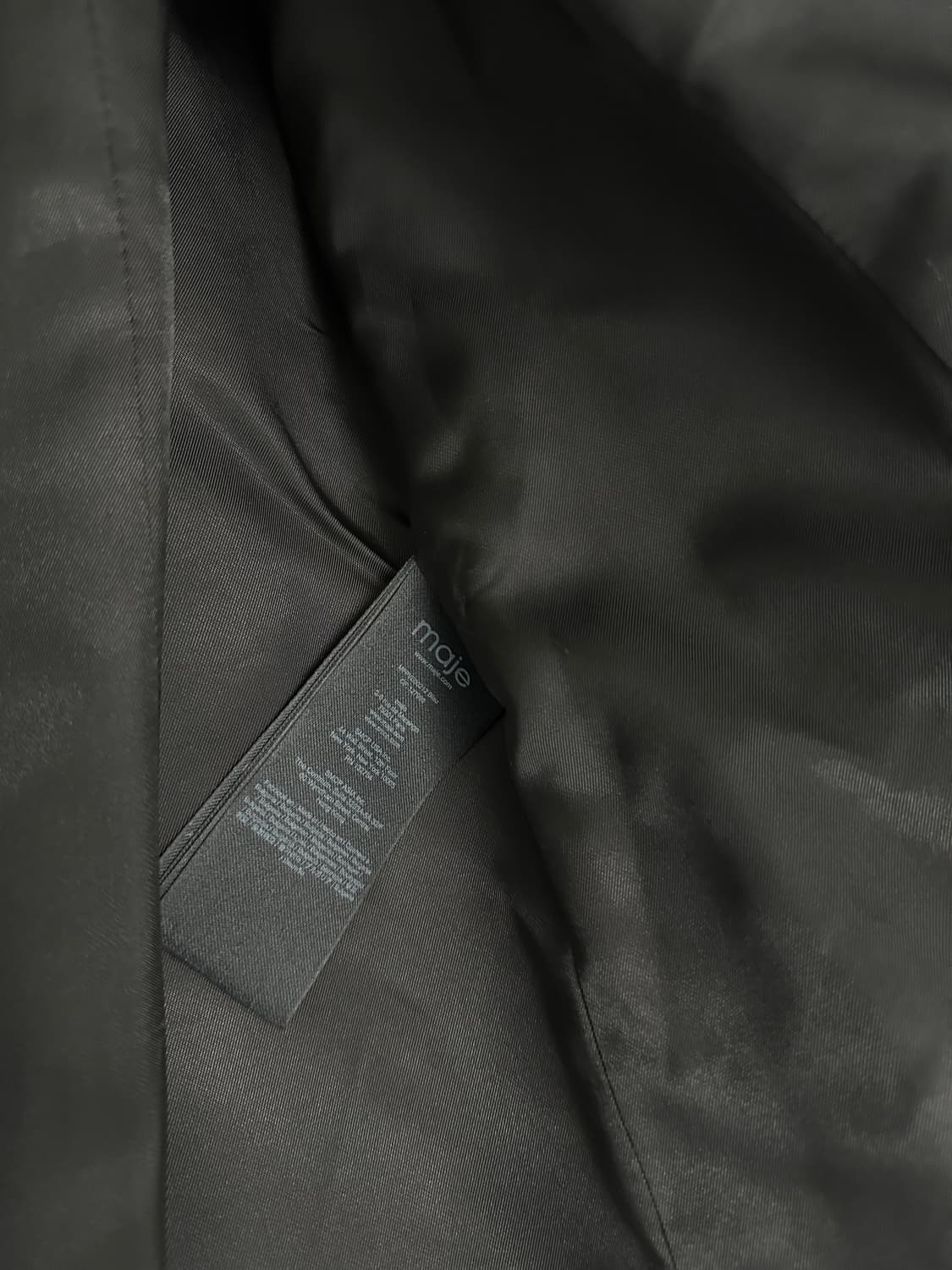 [Maje 마쥬] 여성 체크 자켓 36사이즈 상품이미지4