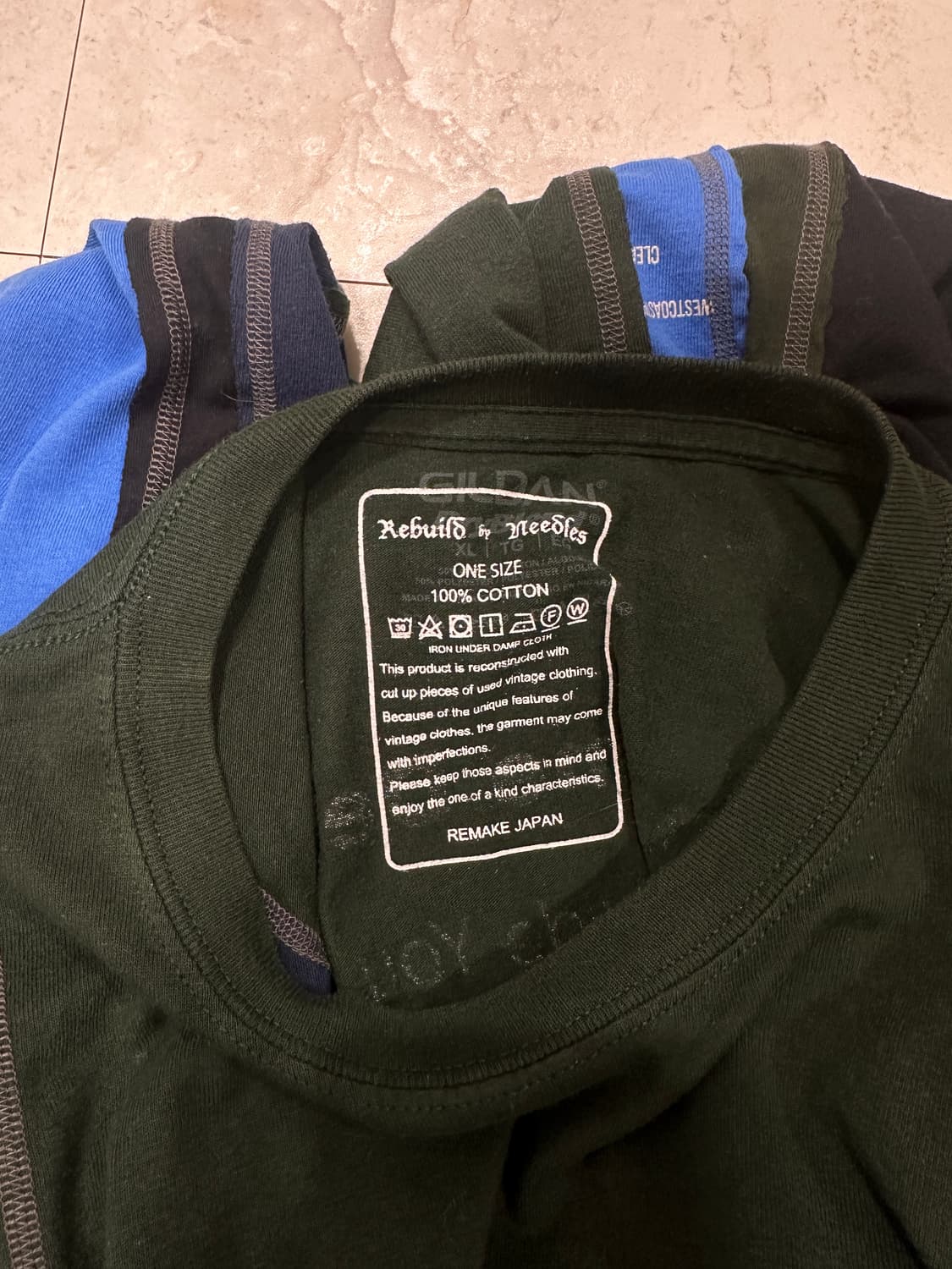 Rebuild by Needles 티셔츠 OS 상품이미지6