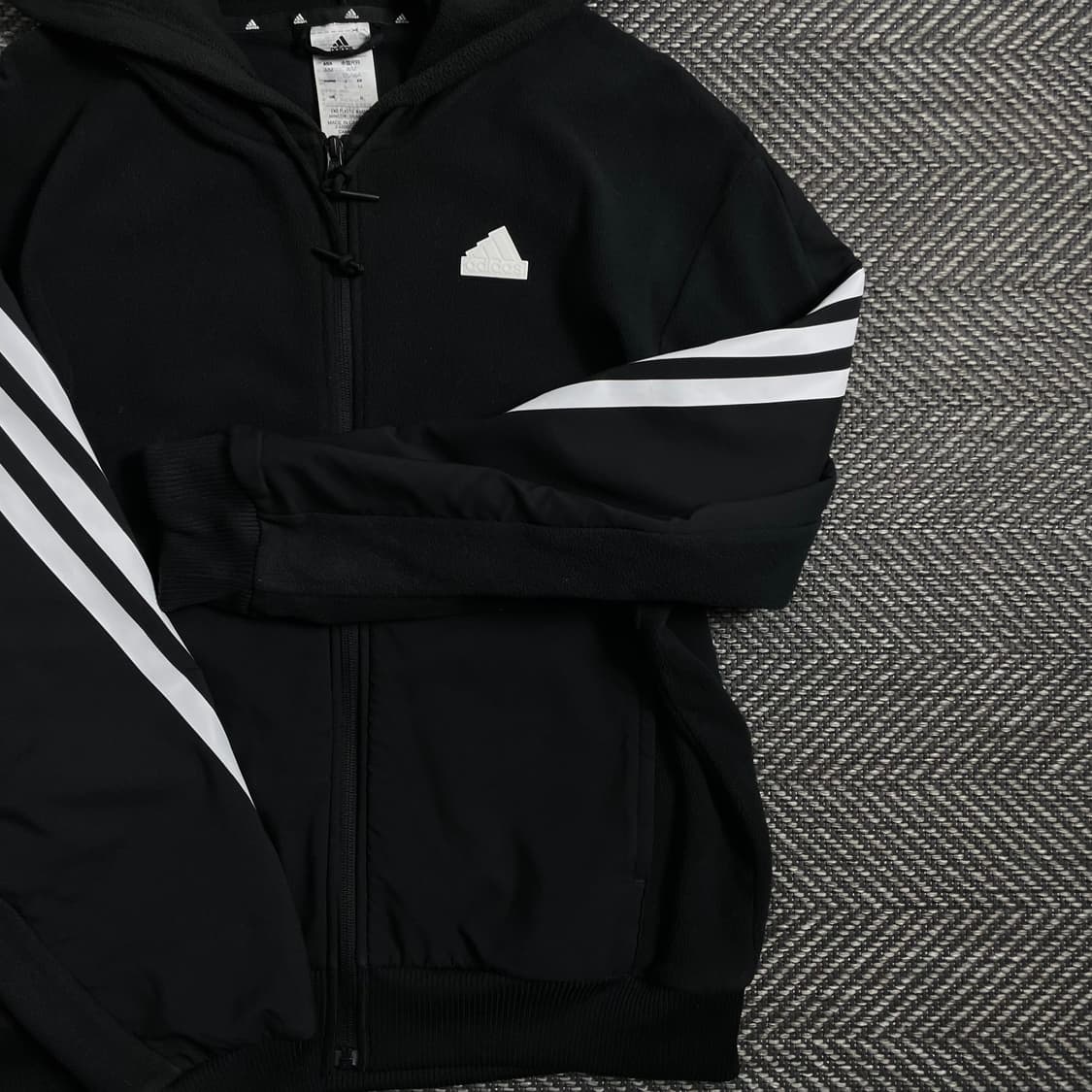 아디다스 신형 퓨쳐 아이콘 플리스 후드 집업y 4363 상품이미지4