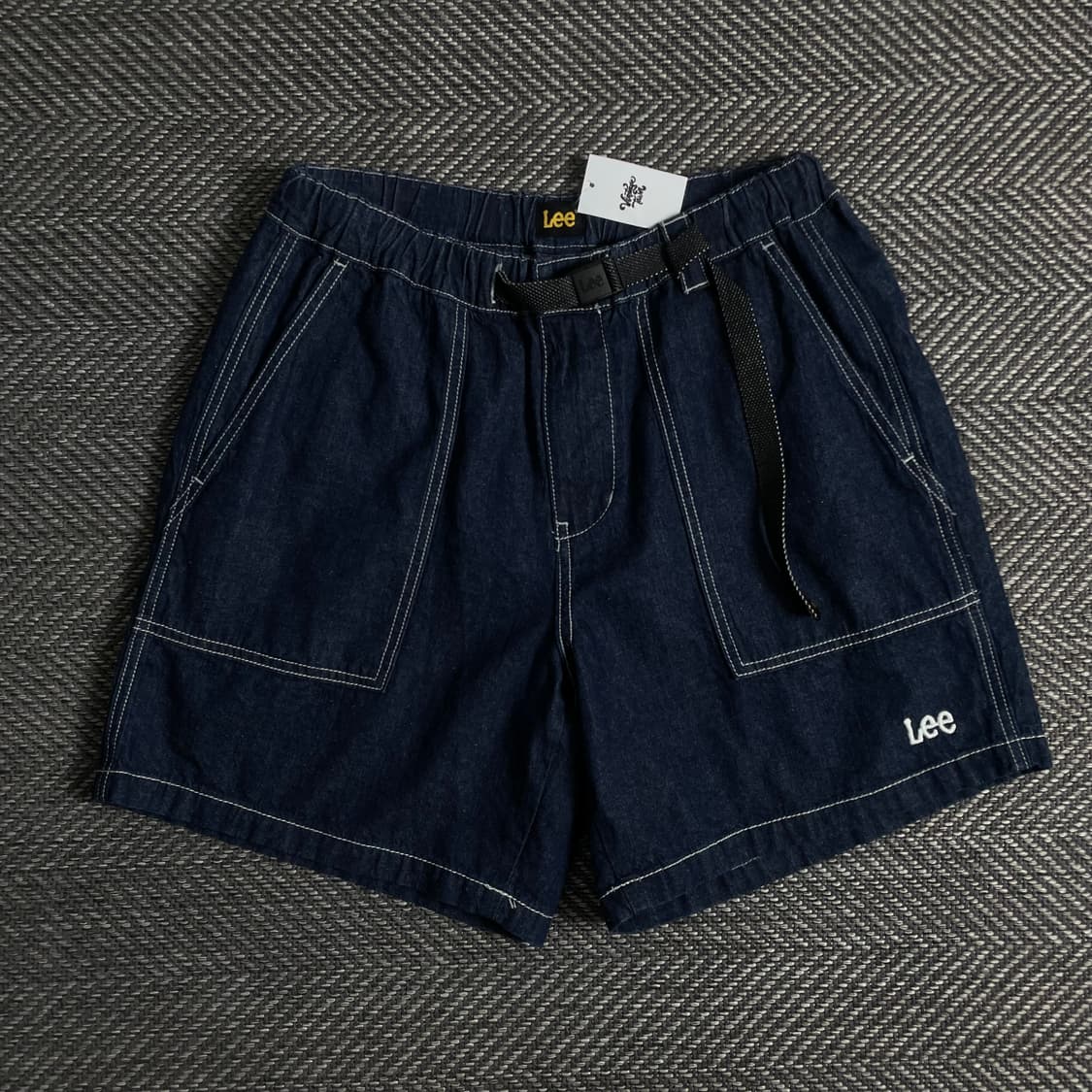 Lee 벨티드 데님 하프 팬츠o 3184 상품이미지1