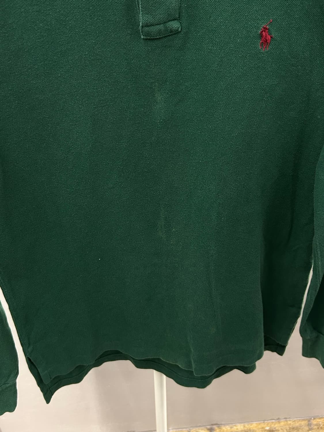 폴로 랄프로렌 긴팔 카라티 그린 상품이미지6