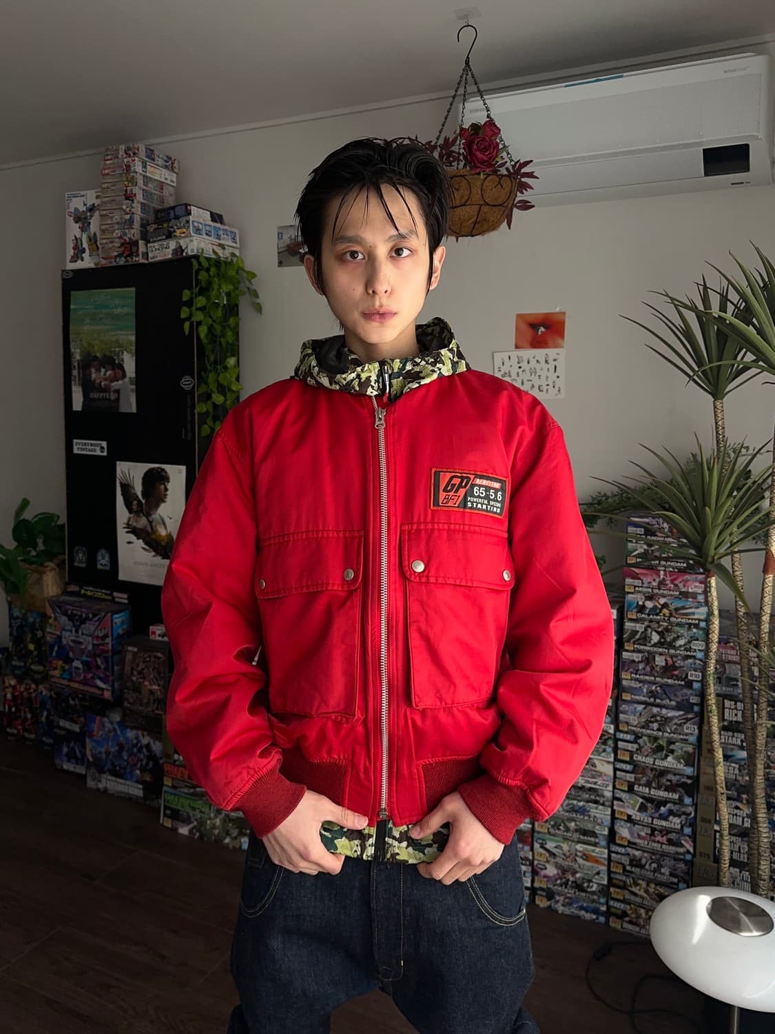 Benetton F1 레이싱 팀 워크 봄버 상품이미지5