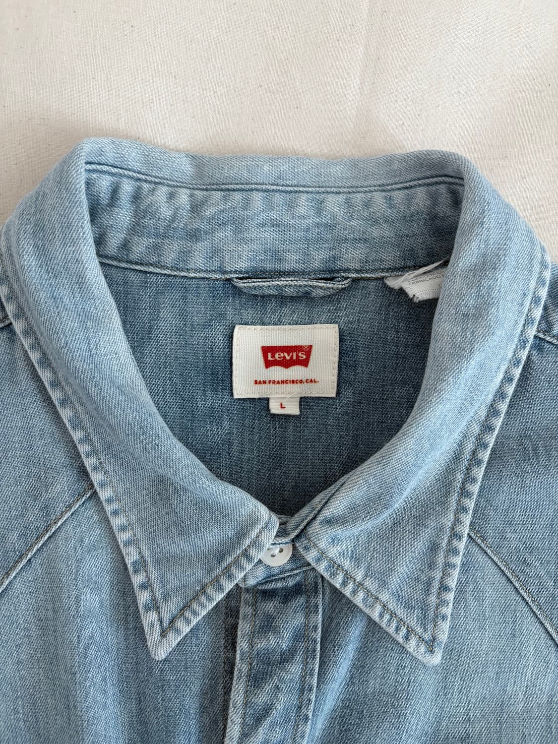 리바이스 LEVI’S western denim shirt  상품이미지6