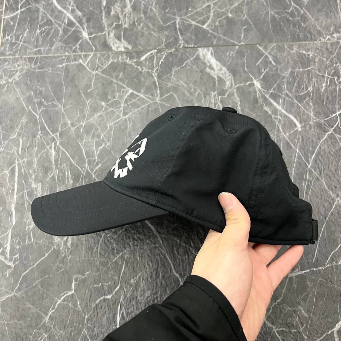 Y-3 로고 볼캡 블랙 상품이미지3