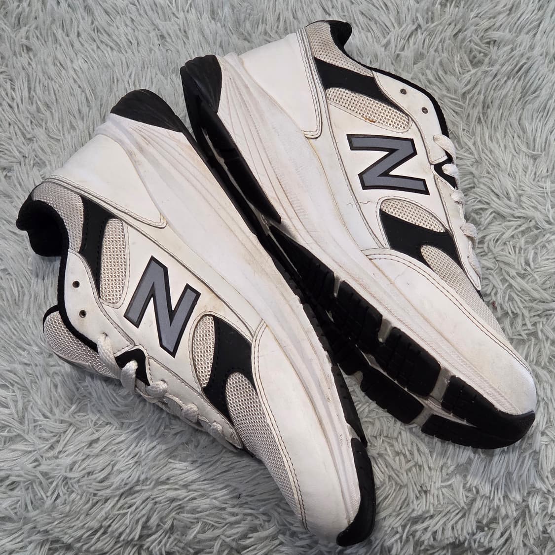 5q-9:뉴발란스 MW707WB 화이트-블랙 (25.5cm) 상품이미지7