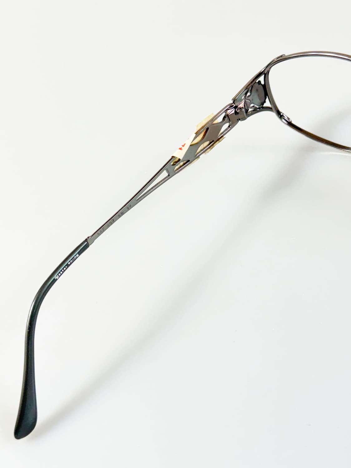 90s P.S.C FASHION 건메탈 오벌 프레임 빈티지 안경 상품이미지7