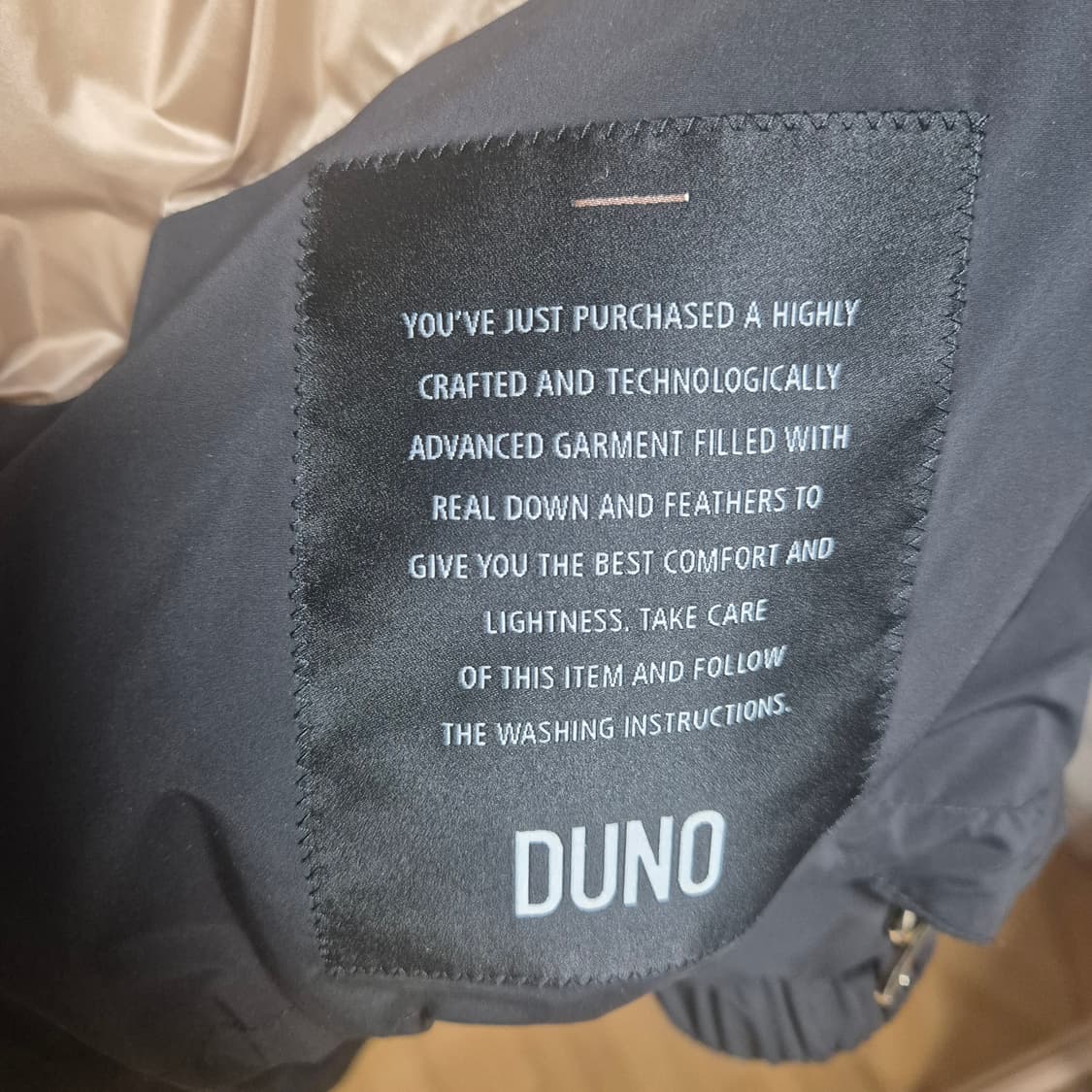 듀노 peggie 퀼팅 다운 자켓 42사이즈 상품이미지6