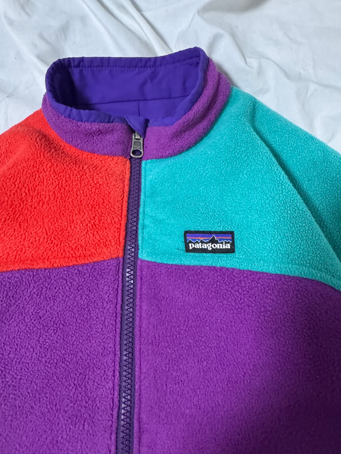 빈티지 파타고니아 리버시블 신칠라 플리스 집업 자켓 상품이미지6