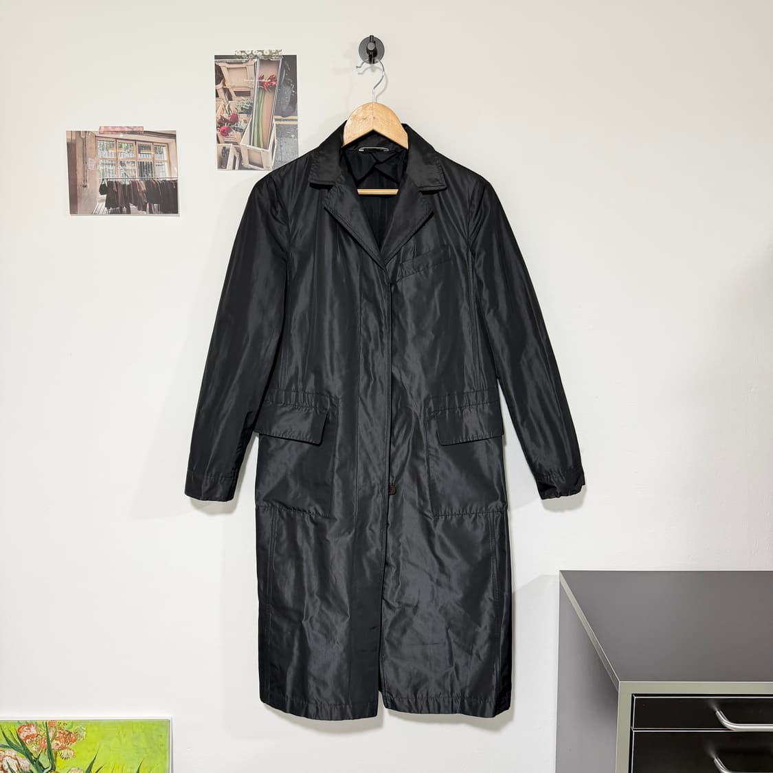 [90] 막스마라 나일론 트렌치코트 상품이미지2