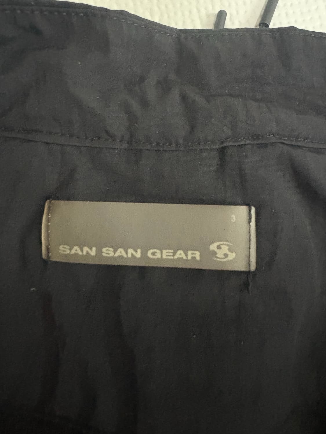 산산기어 콘트레스트 자켓 블랙3사이즈 팔아요 상품이미지6