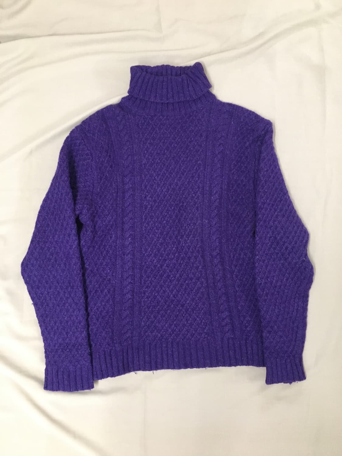 급처! 빔스 꽈배기 목폴라 니트 상품이미지1