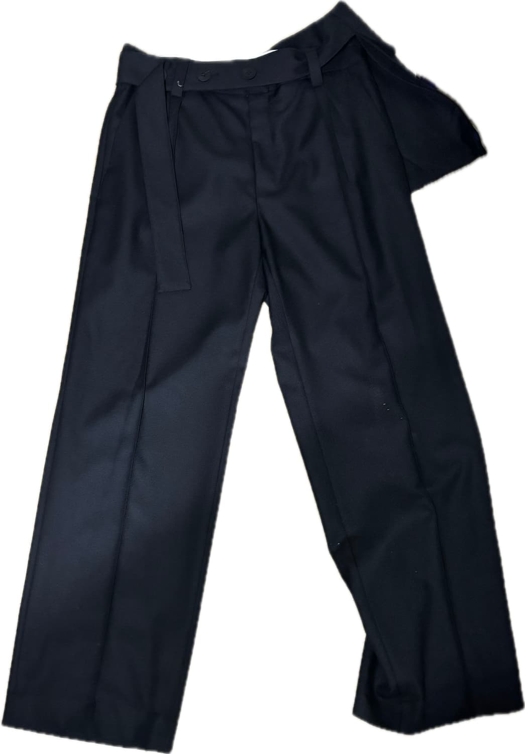 Wooyoungmi Belted Wide‑leg Trousers 상품이미지2