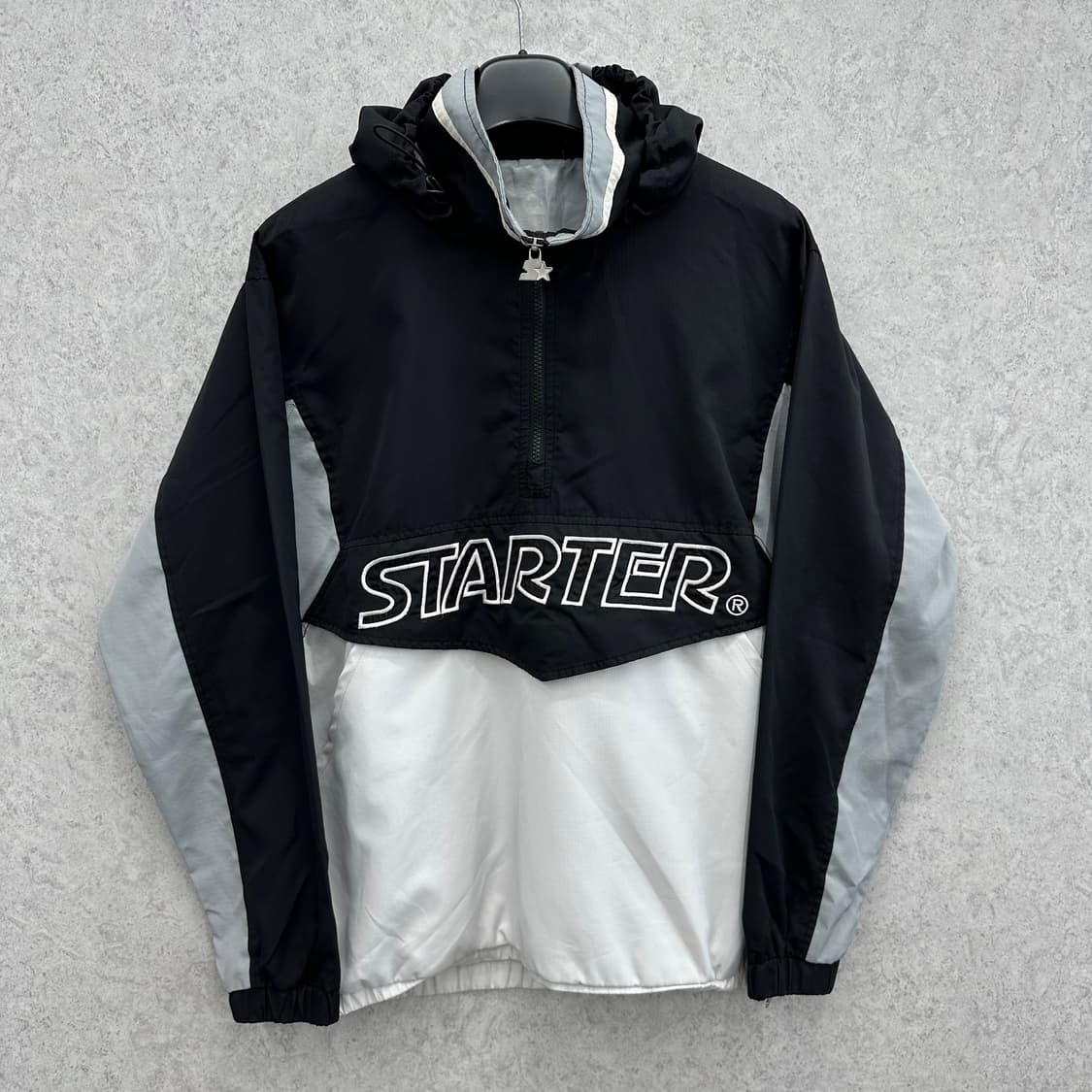 100 스타터 올드스쿨 남자 루즈핏 아노락 상품이미지1