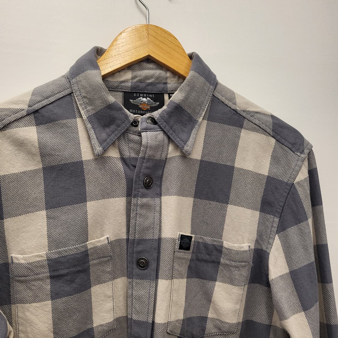 할리데이슨 체크남방 상품이미지3