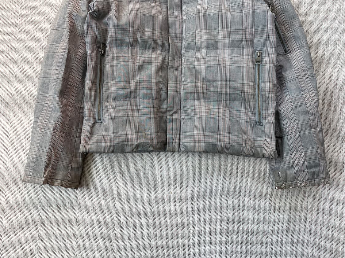 띠어리 체크 퍼트리밍 자켓 J03779 상품이미지2