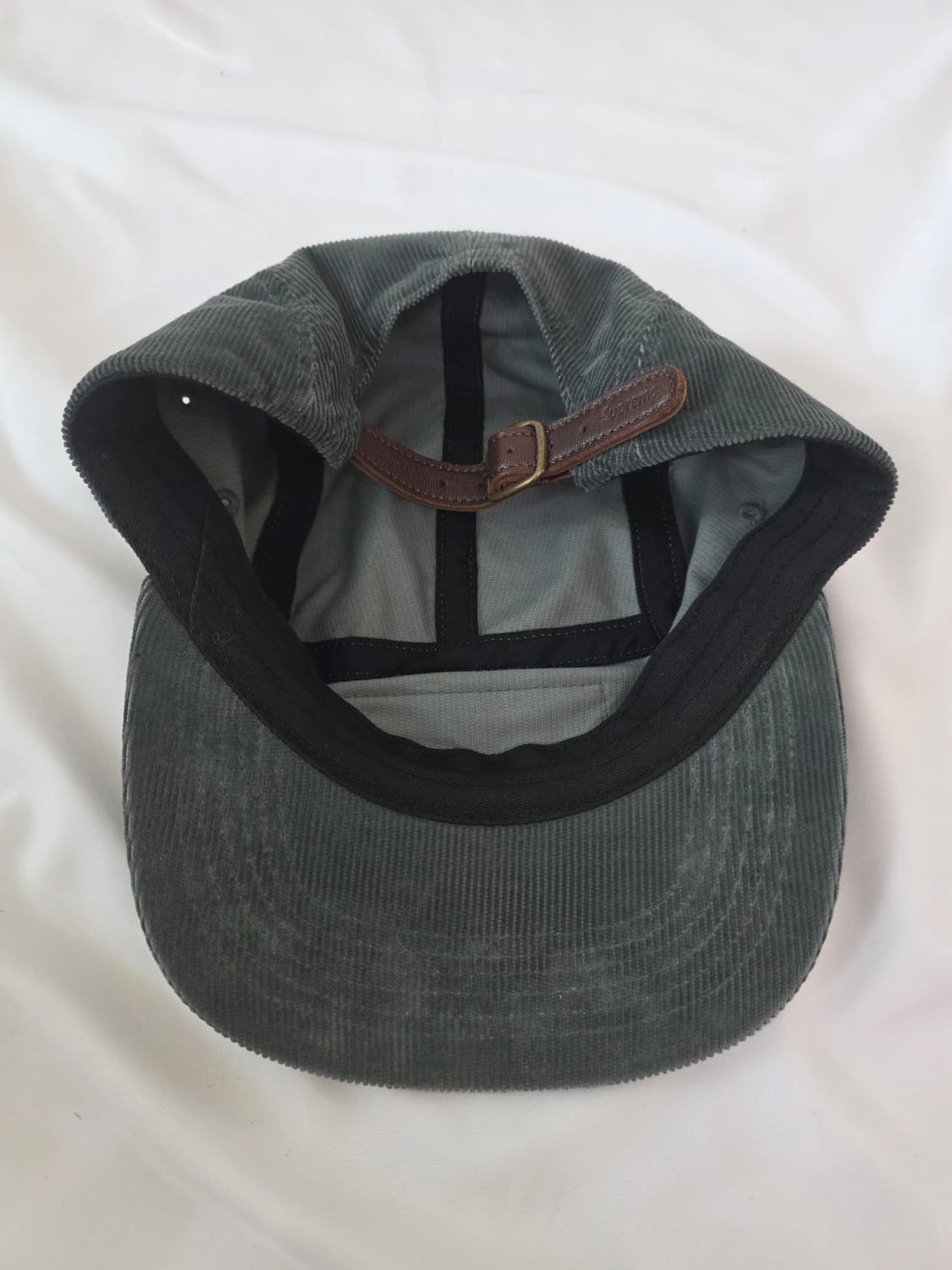 슈프림 코듀로이 캠프캡 그레이 상품이미지3