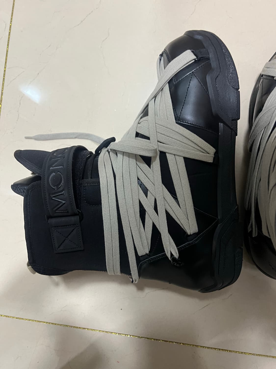 릭오웬스 몽클레어 앰버부츠 44 상품이미지3