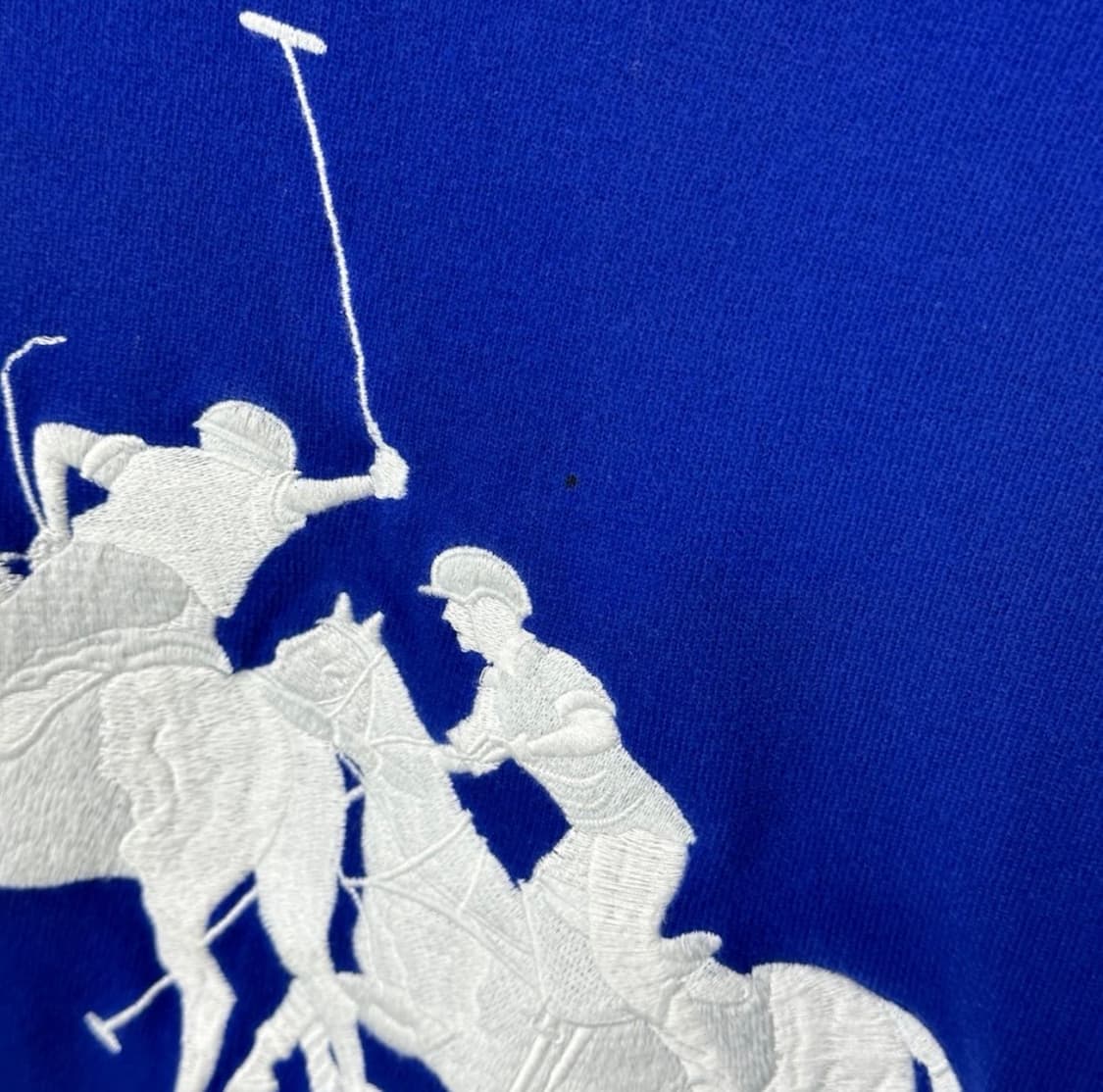 [S] 폴로 코발트블루 빅로고 럭비티셔츠 상품이미지7