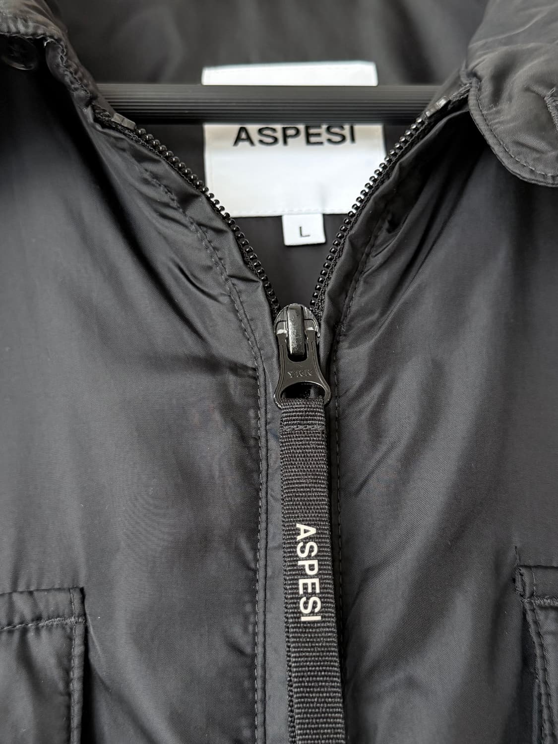 아스페시 ASPESI 나일론 집업 재킷 L 상품이미지3
