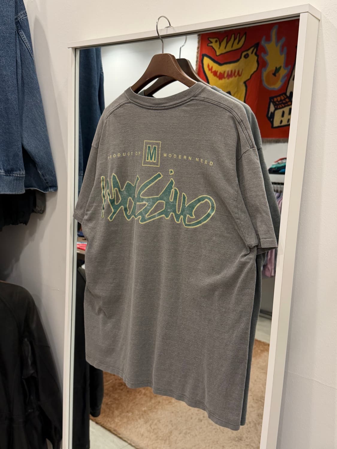 90s Mossimo 모시모 페이딩 반팔 티셔츠 상품이미지5