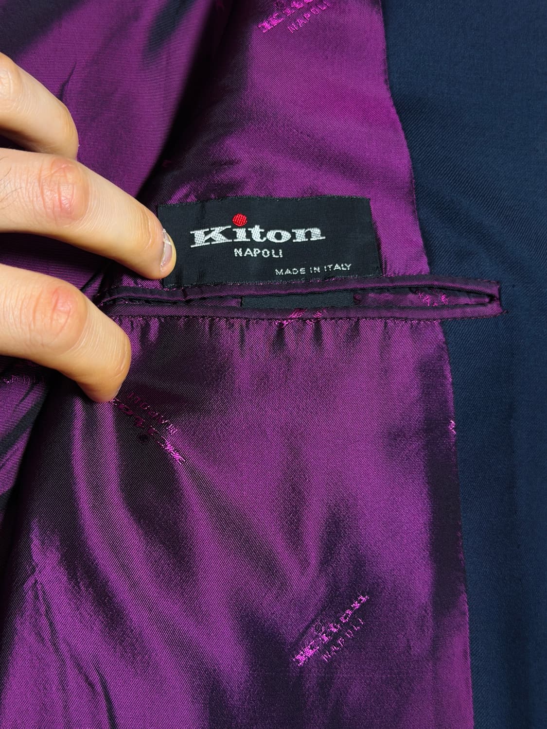 (명작,강추👍)키톤 다크네이비 블레이져 스포츠 코트 자켓 상품이미지6