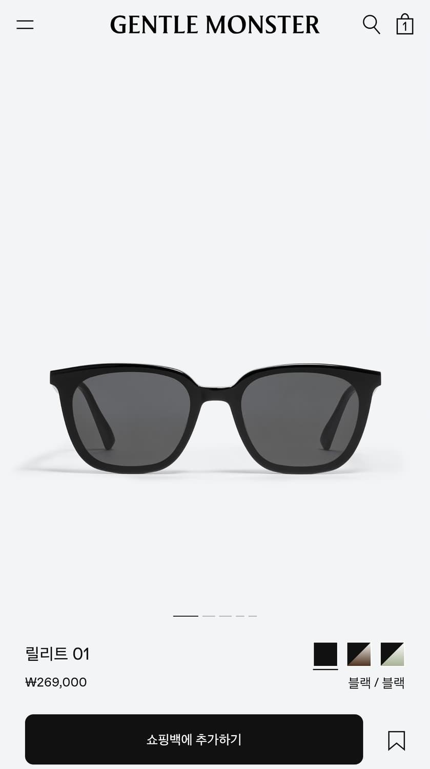 젠틀몬스터 릴리트01 상품이미지2