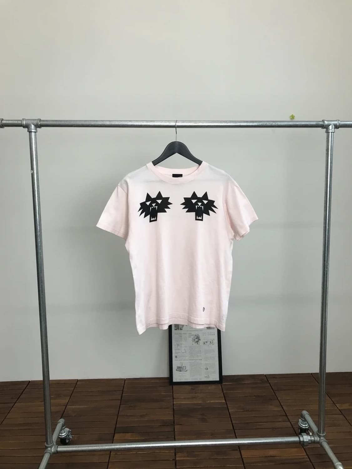 Beams T Wolf Graphic Tee Pink 상품이미지5