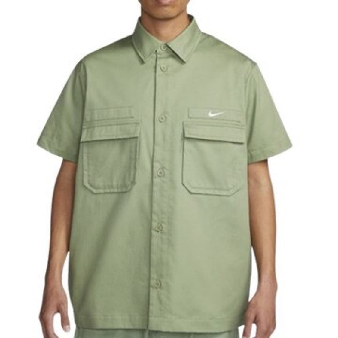 M 나이키 라이프 우븐 밀리터리 더블 포켓 반팔 셔츠 상품이미지1