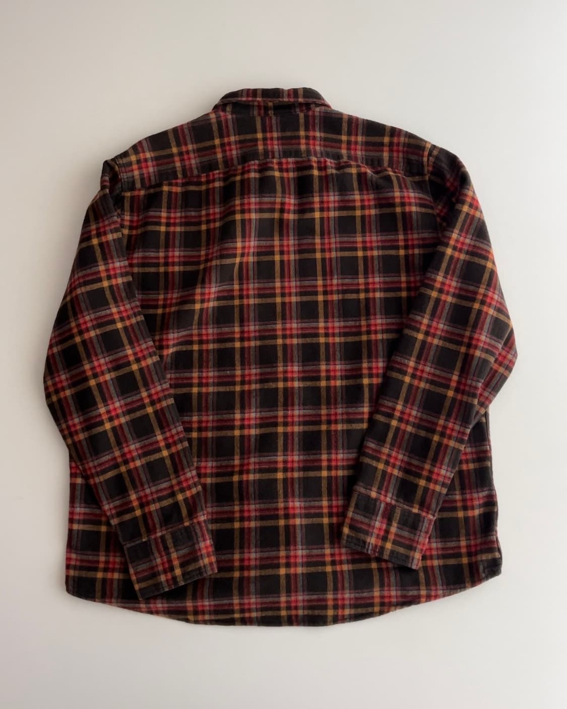 엘엘빈 체크 플란넬 셔츠 XL 상품이미지2