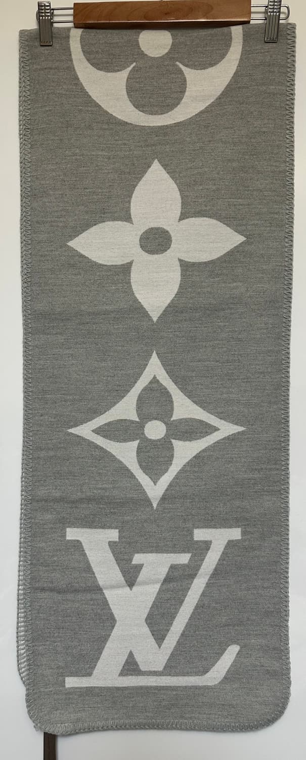 루이비통 LV 회색 울머플러 남여고용 상품이미지2