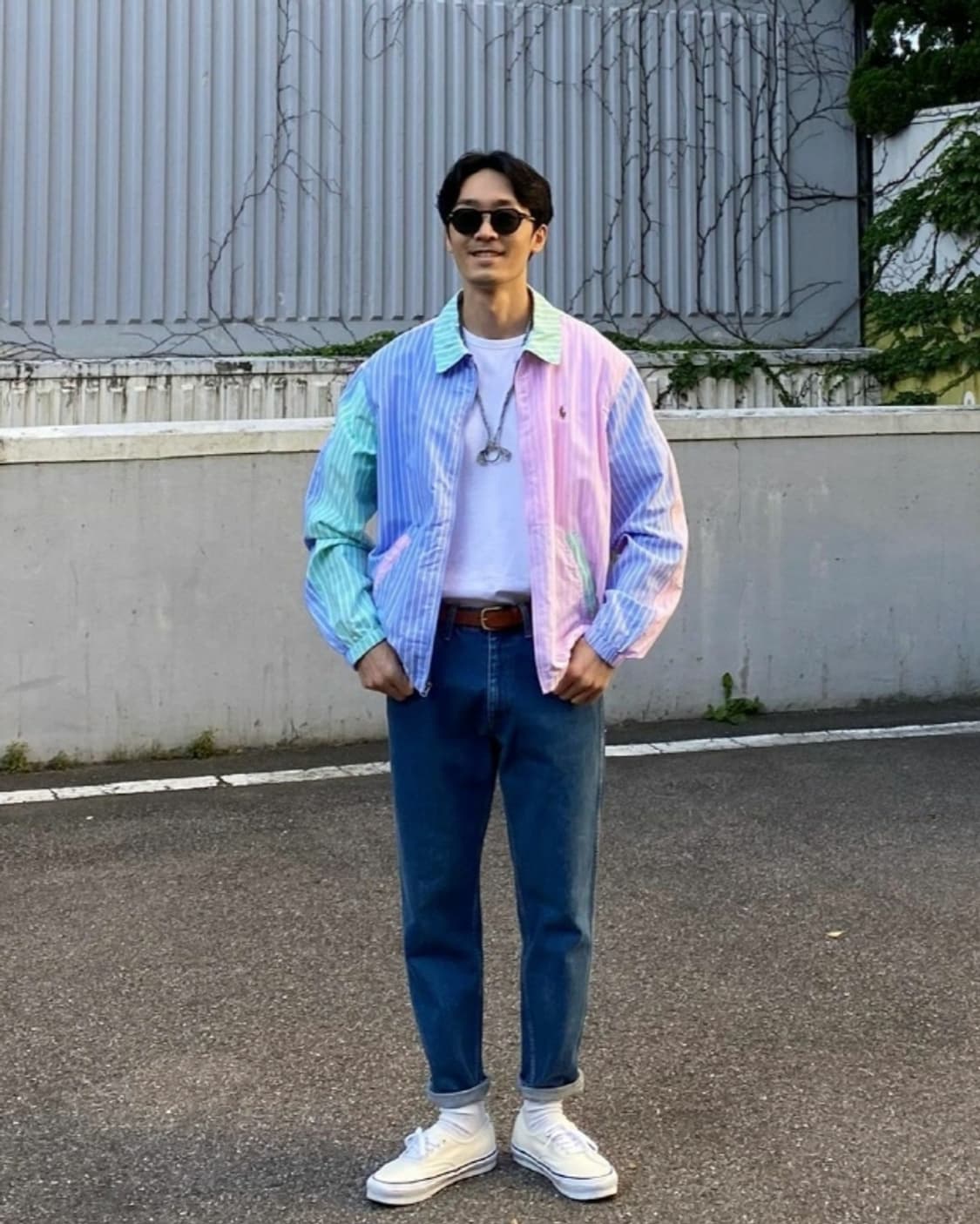 폴로 랄프로렌 클래식핏 멀티 스트라이프 자켓 상품이미지3