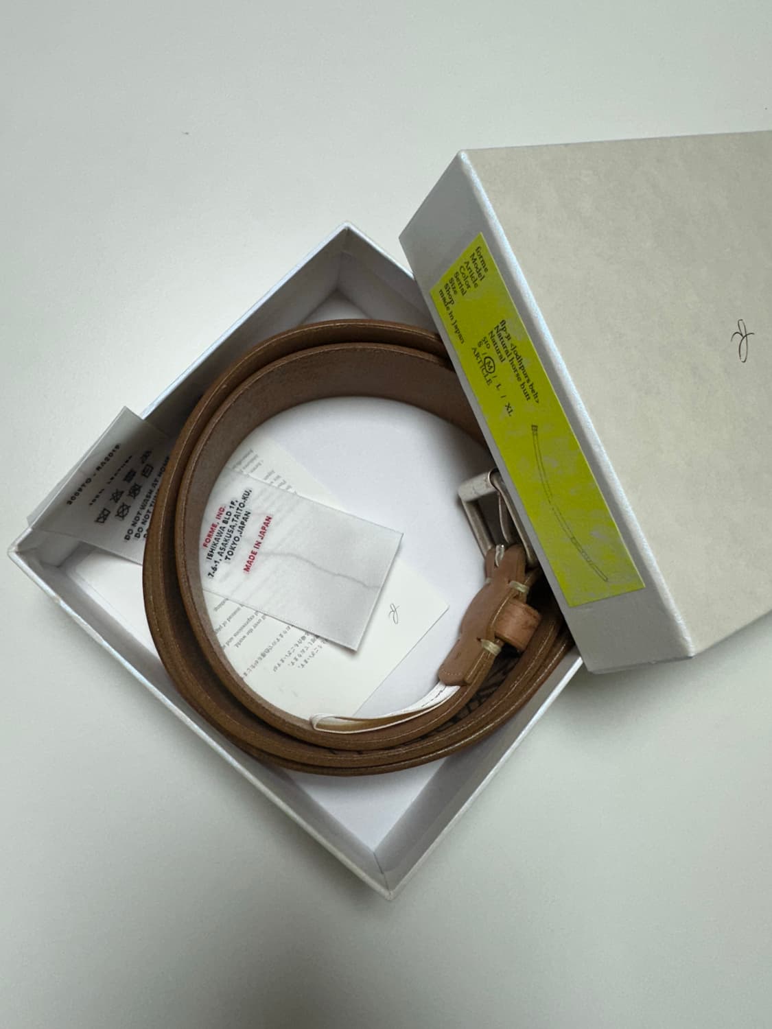 forme 코도반 벨트 M 상품이미지3