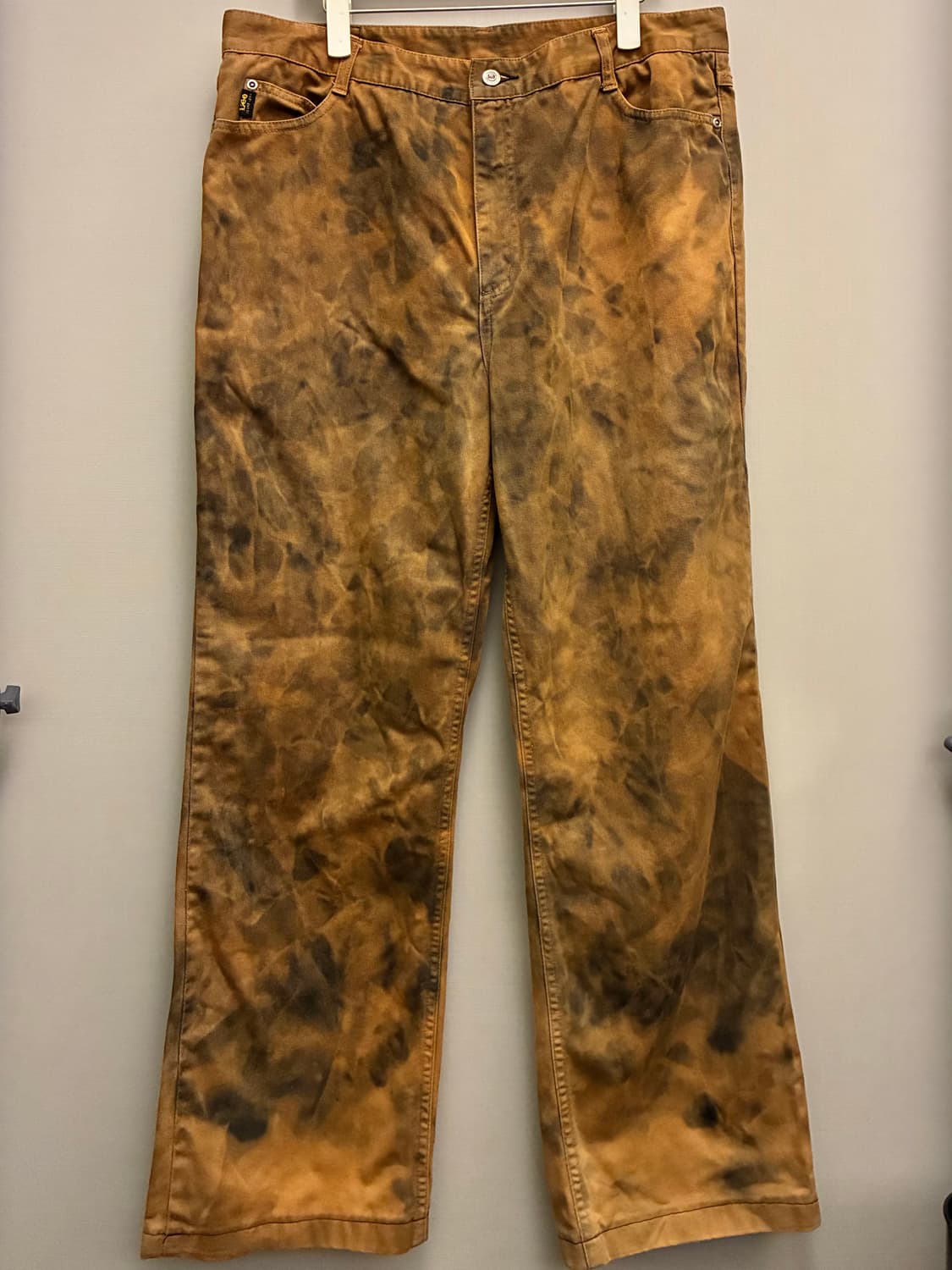 (32~36)90s LEE 리 빈티지 다잉 타이다이 데님팬츠 상품이미지9