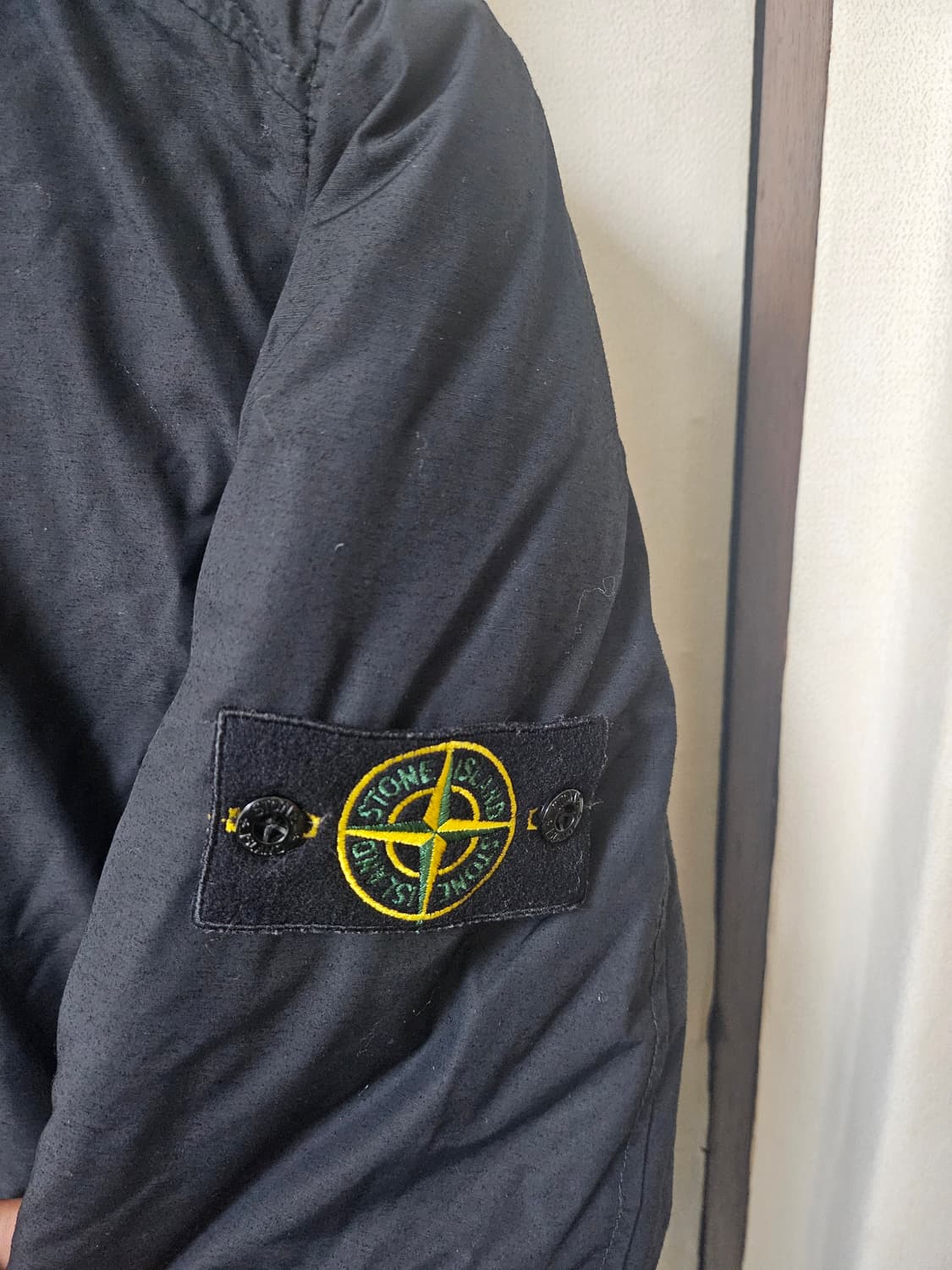 스톤아일랜드 나슬란 롱패딩 블랙 상품이미지5