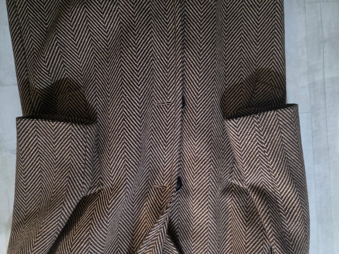 앤더슨벨 미구엘 헤링본 코트 S 상품이미지3