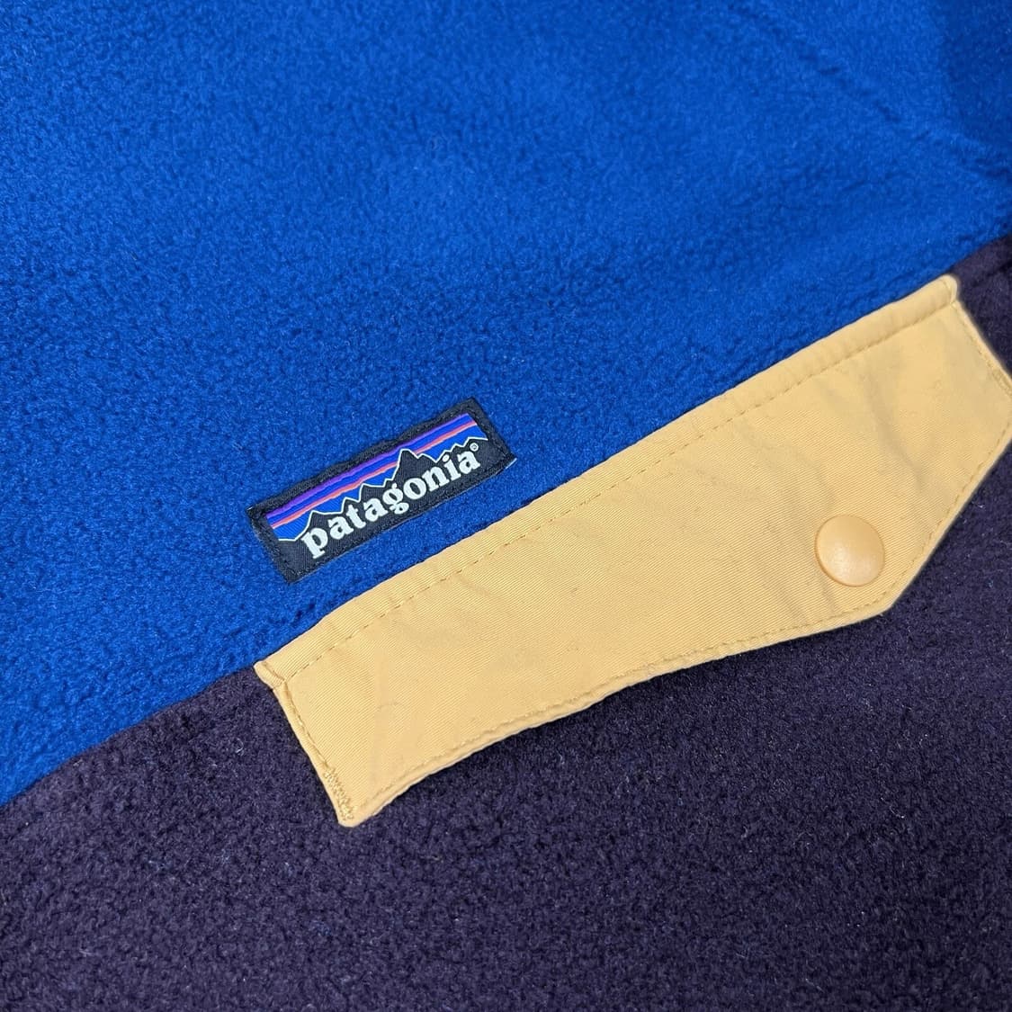 10s 파타고니아 신칠라 스냅-T 블루/브라운 상품이미지3