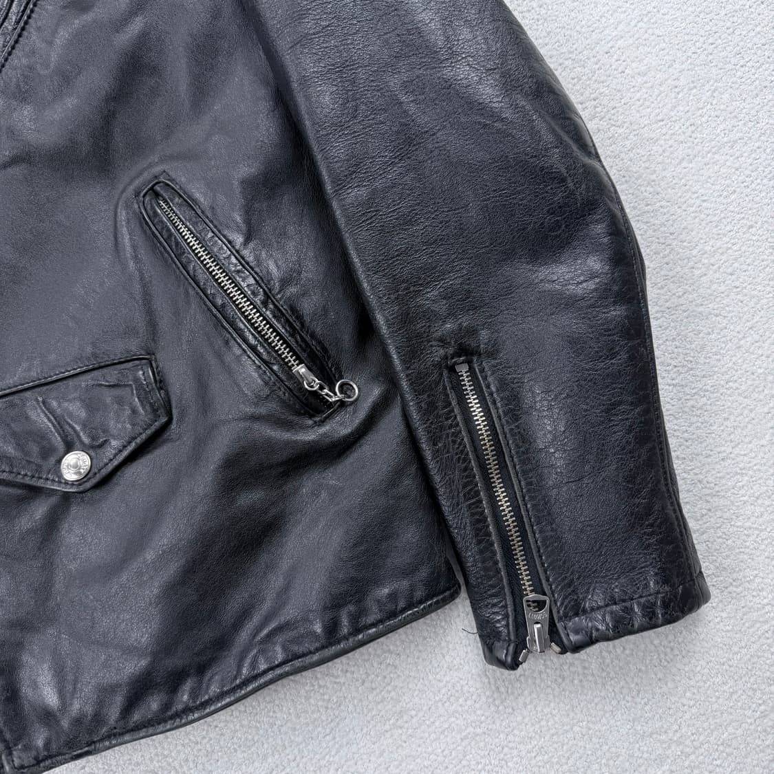Schott 쇼트 626 레더 자켓 상품이미지4