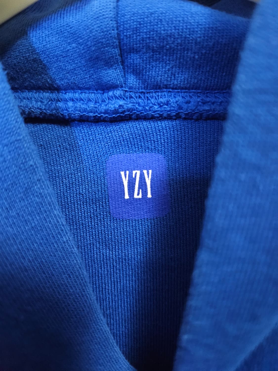 S) 이지갭 YZY GAP 후드티 블루 퍼펙트 후디 상품이미지3