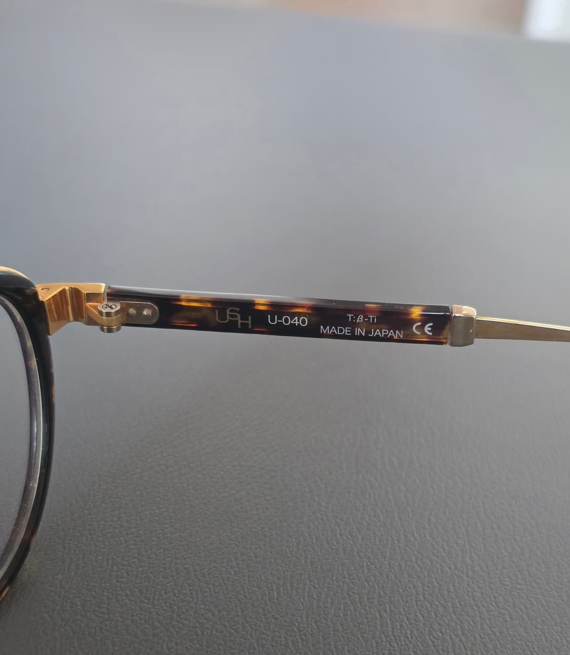 유이치 토야마 USH U-040 모델 안경입니다  상품이미지4