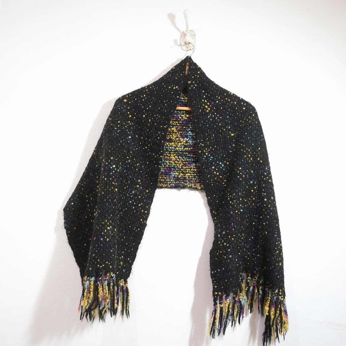 요지 야마모토 와이즈 멀티 울 머플러 상품이미지3