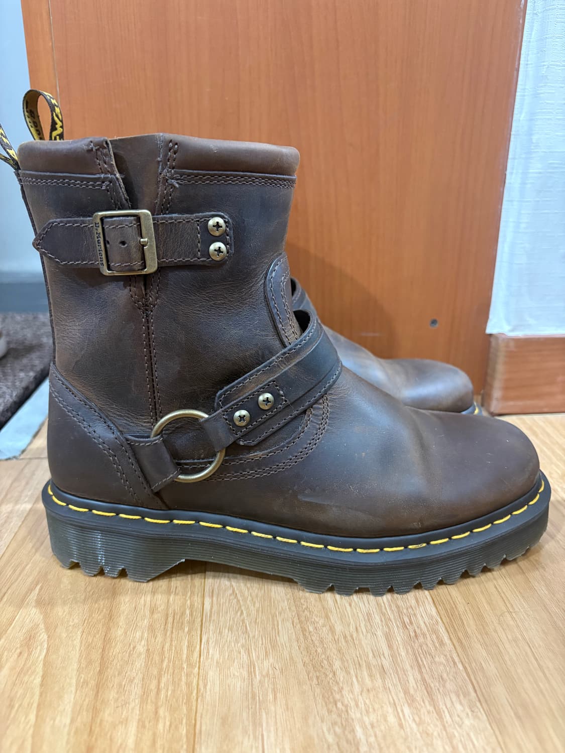 애니스톤 하네스 앵클 부츠 - 다크 브라운 상품이미지3