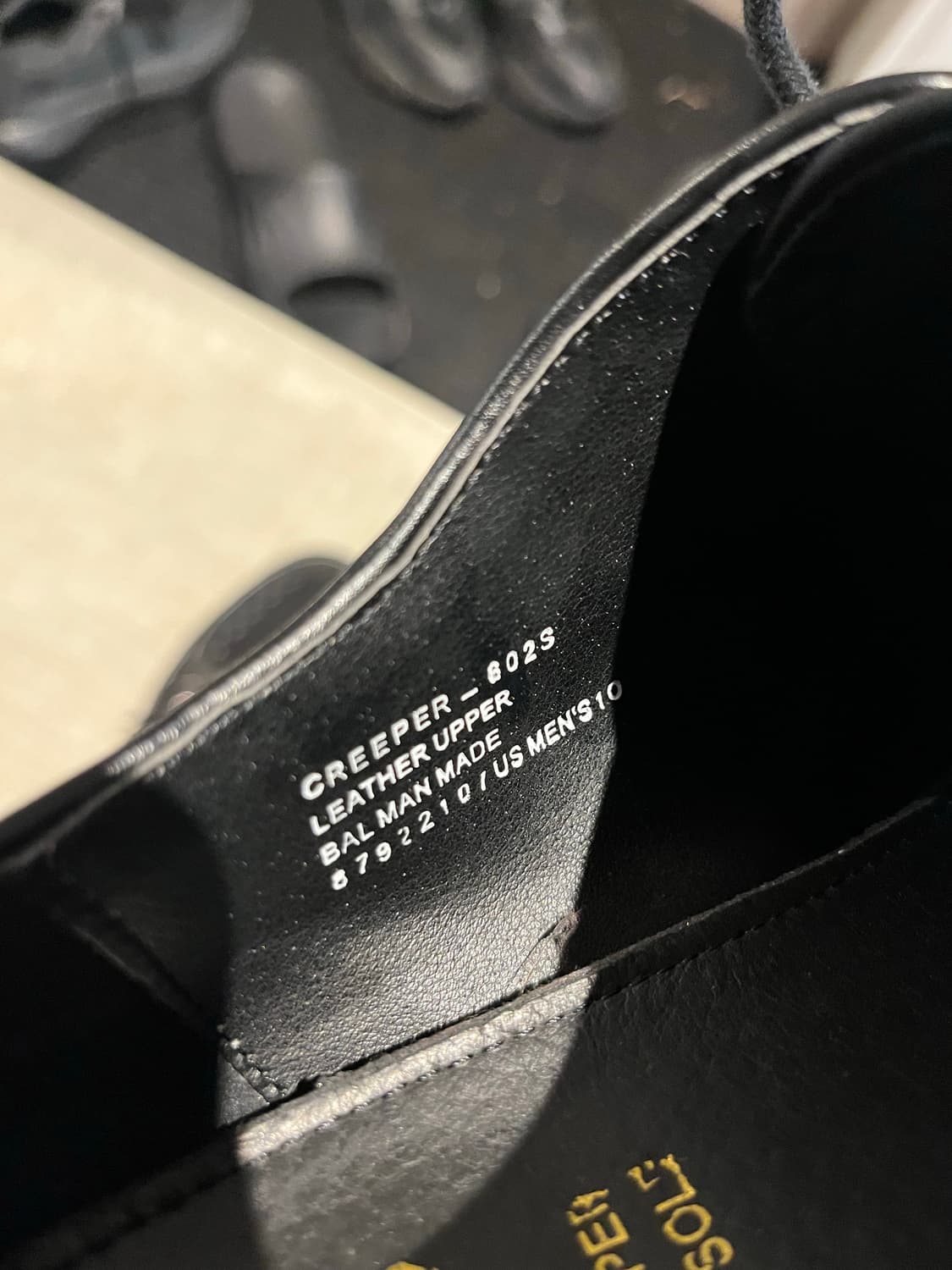 데모니아 블랙 스웨이드 클리퍼 602s 상품이미지5