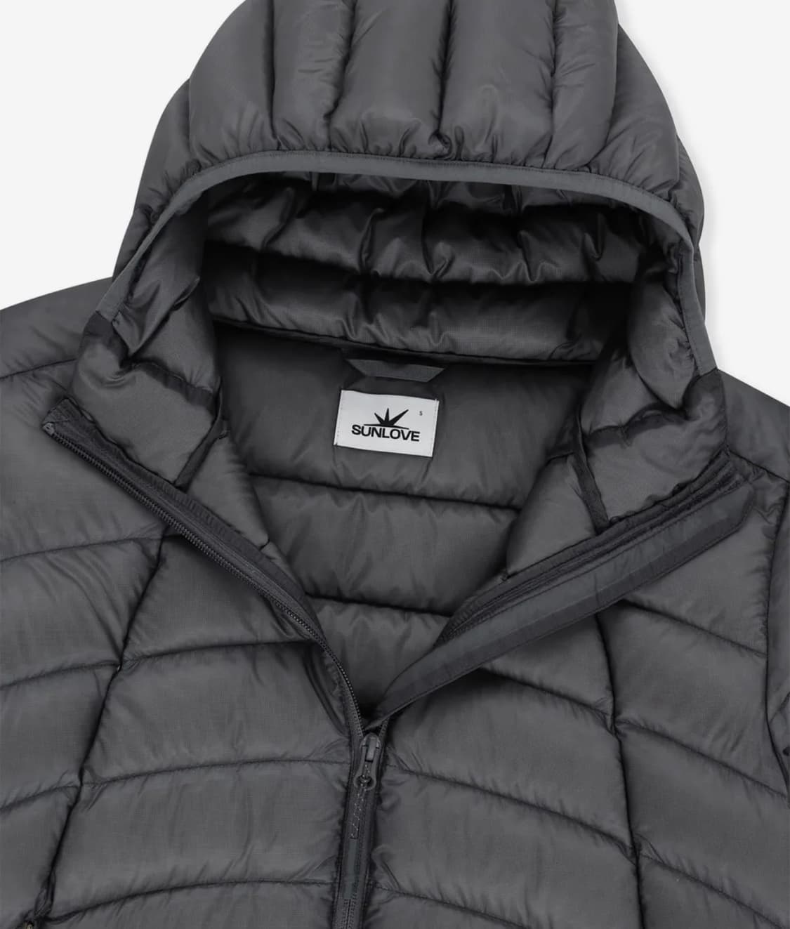 Sunlove 썬러브 경량패딩 그레이 L 상품이미지3