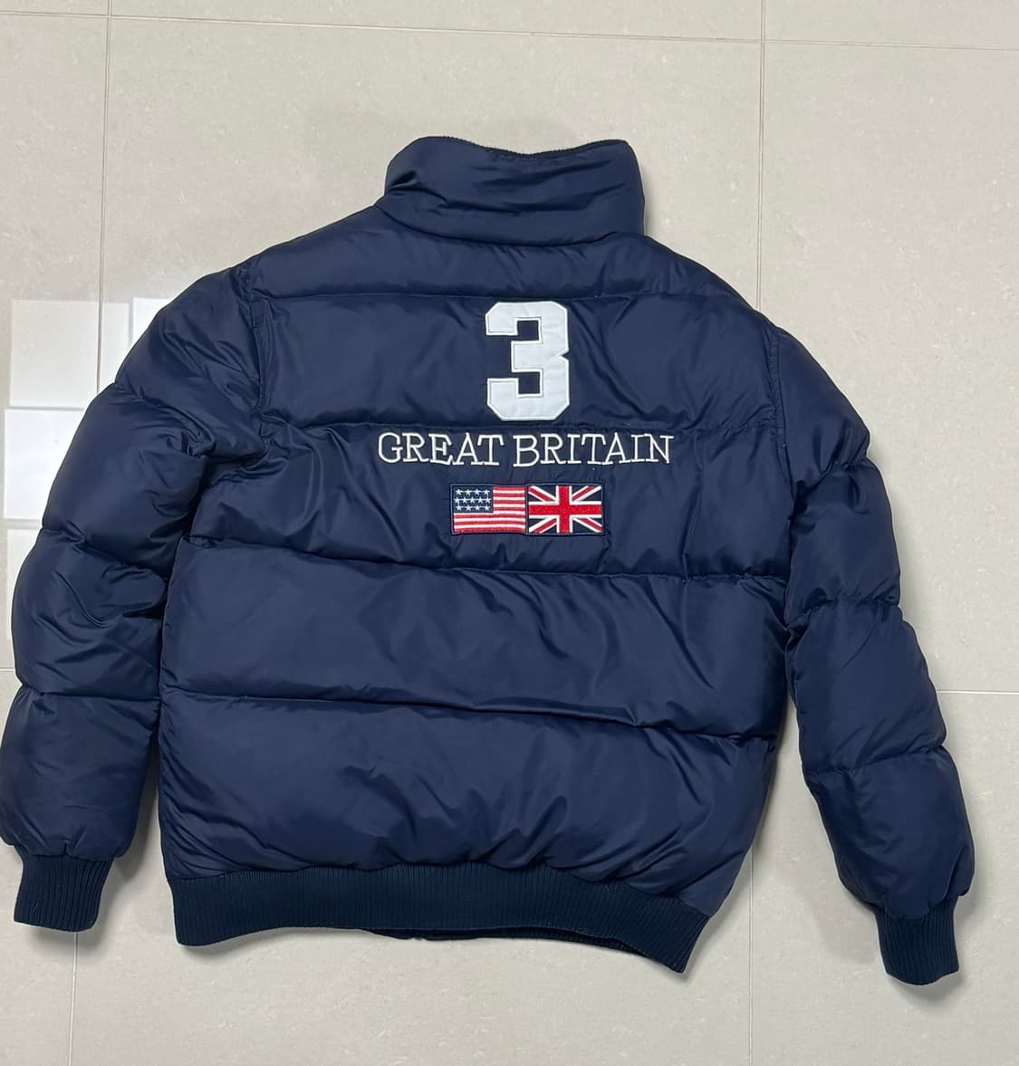 폴로 랄프로렌 빅포니 브리튼 패딩 네이비 상품이미지2