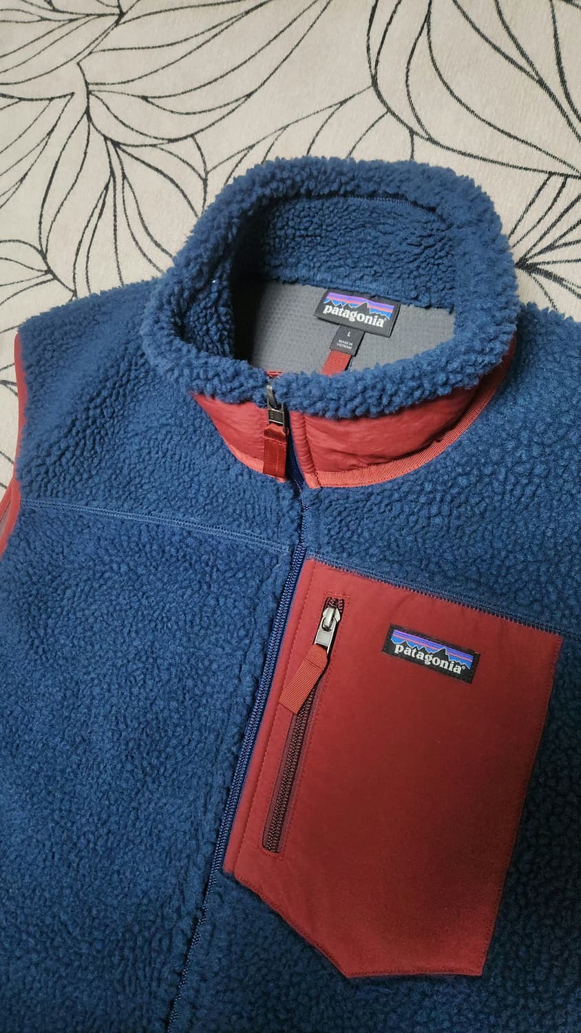 파타고니아 레트로X  플리스 베스트 네이비컬러 L사이즈 상품이미지3