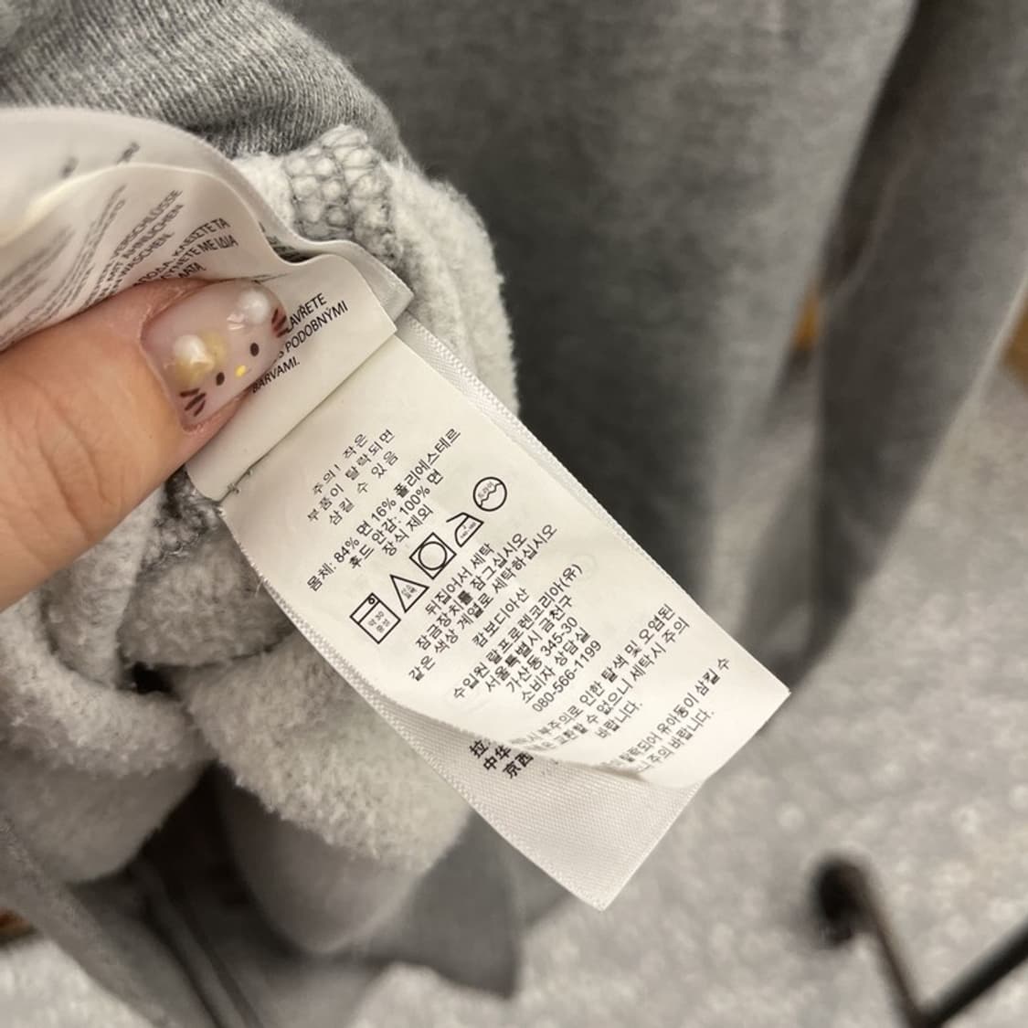 폴로 랄프로렌 자수로고 약기모 후드집업 95 C05951 상품이미지5