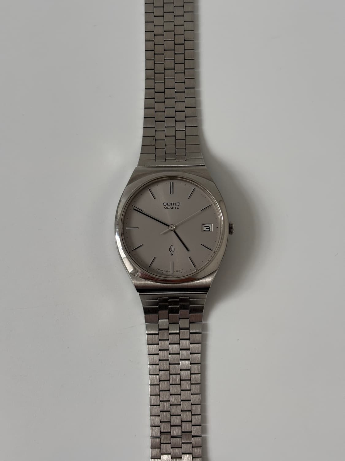 1980s Emblem Grey Dial Silver Quartz  상품이미지3